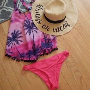 Roxy size medium cheeky bikini swim bottoms